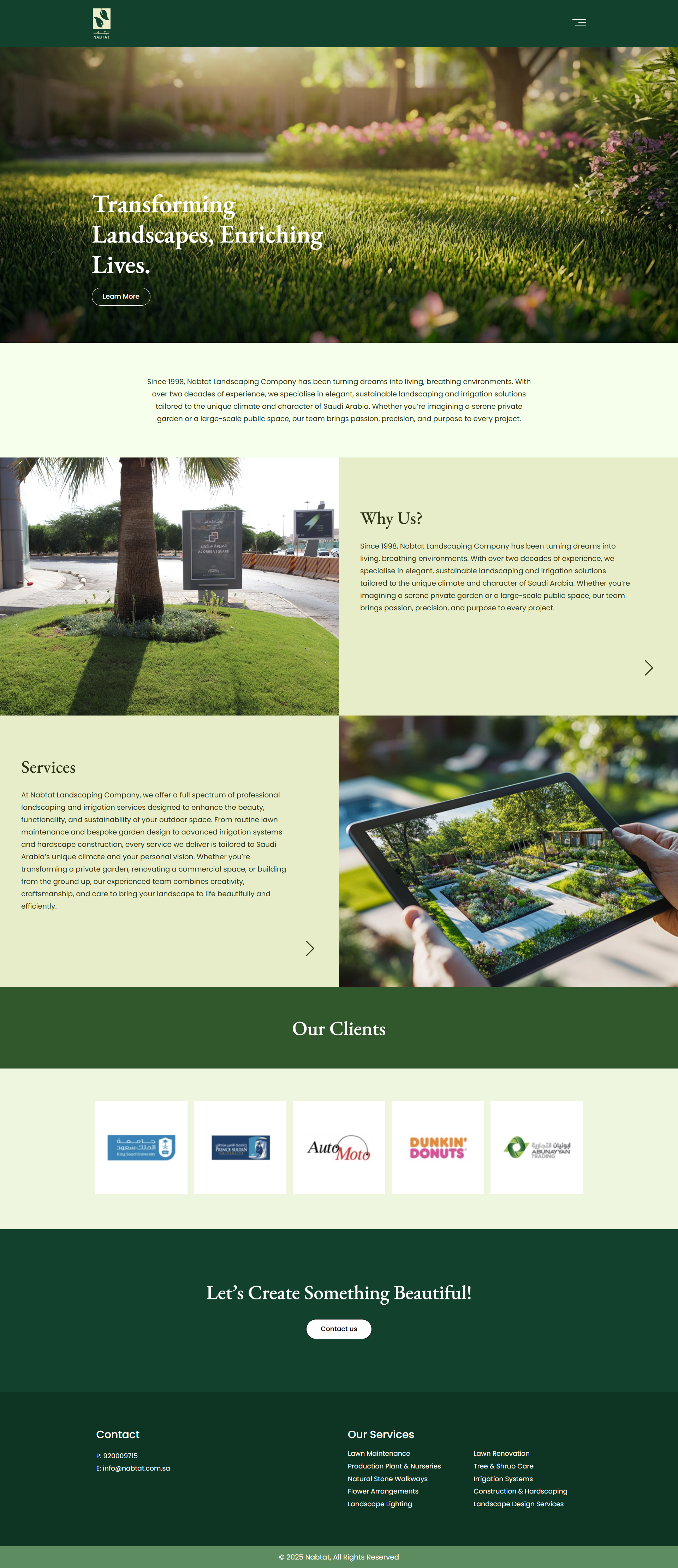 Nabat Landscaping Solutions